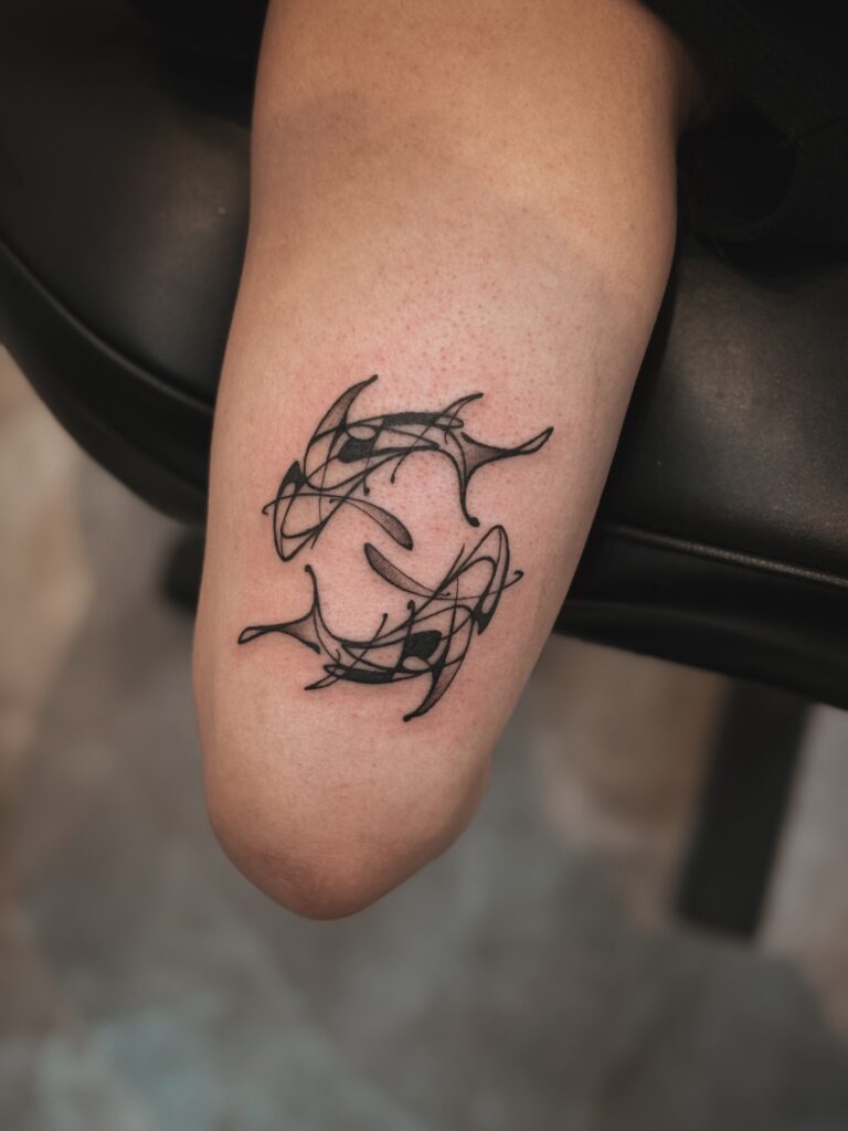 刺青圖案 雙魚座