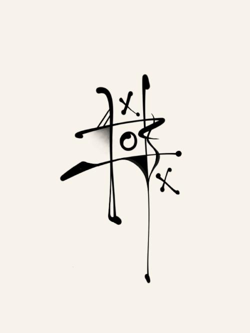 tic tac toe tattoo