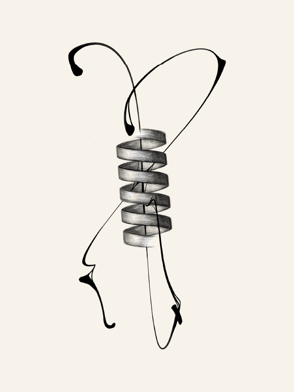 Spiral tattoo