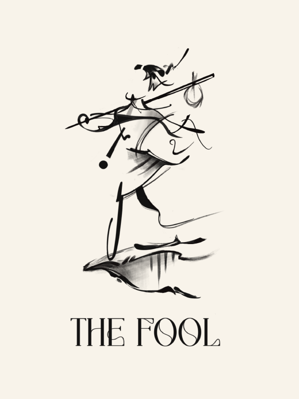 塔羅刺青圖案 The Fool