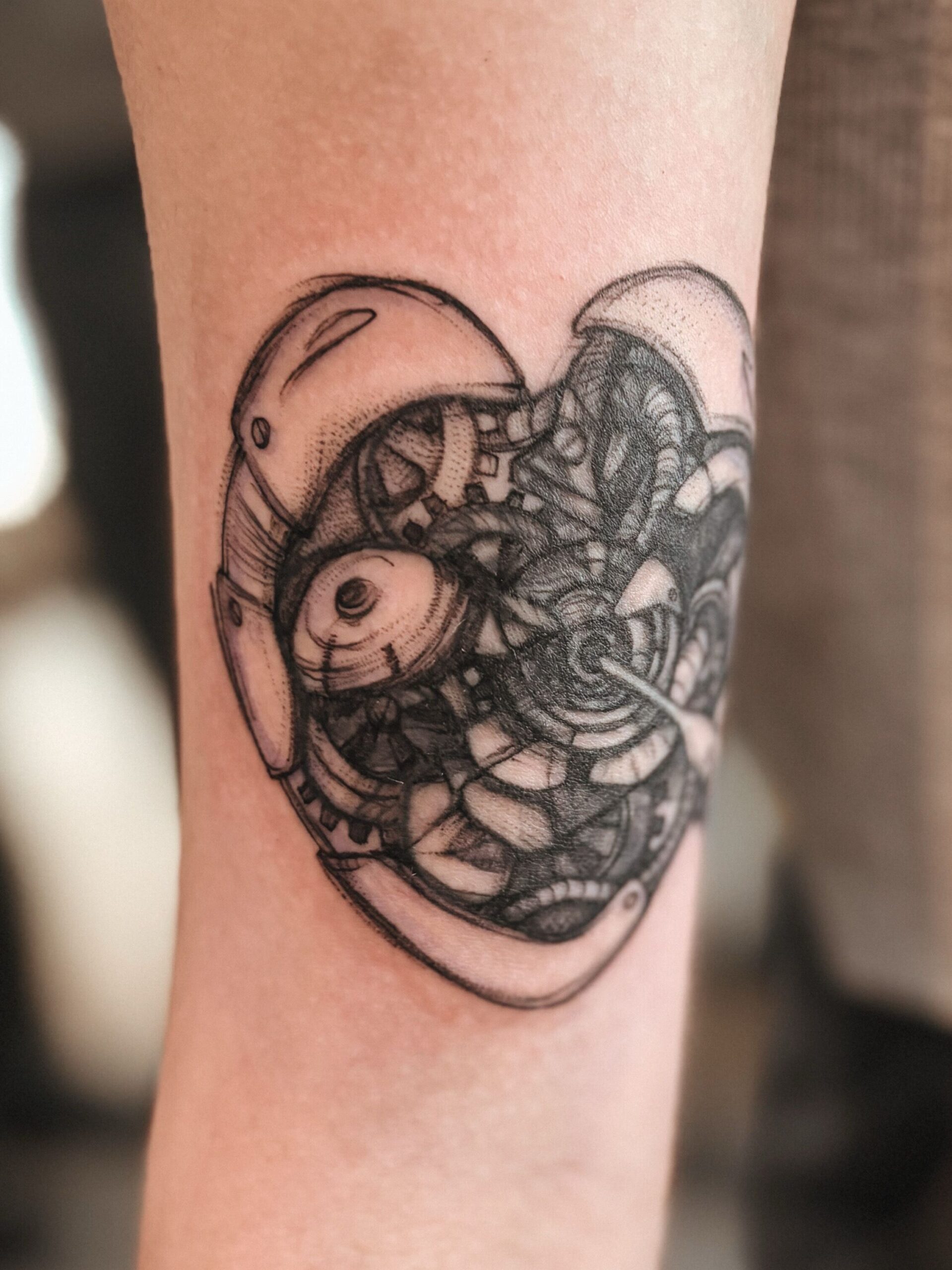 機械心臟刺青 台中刺青