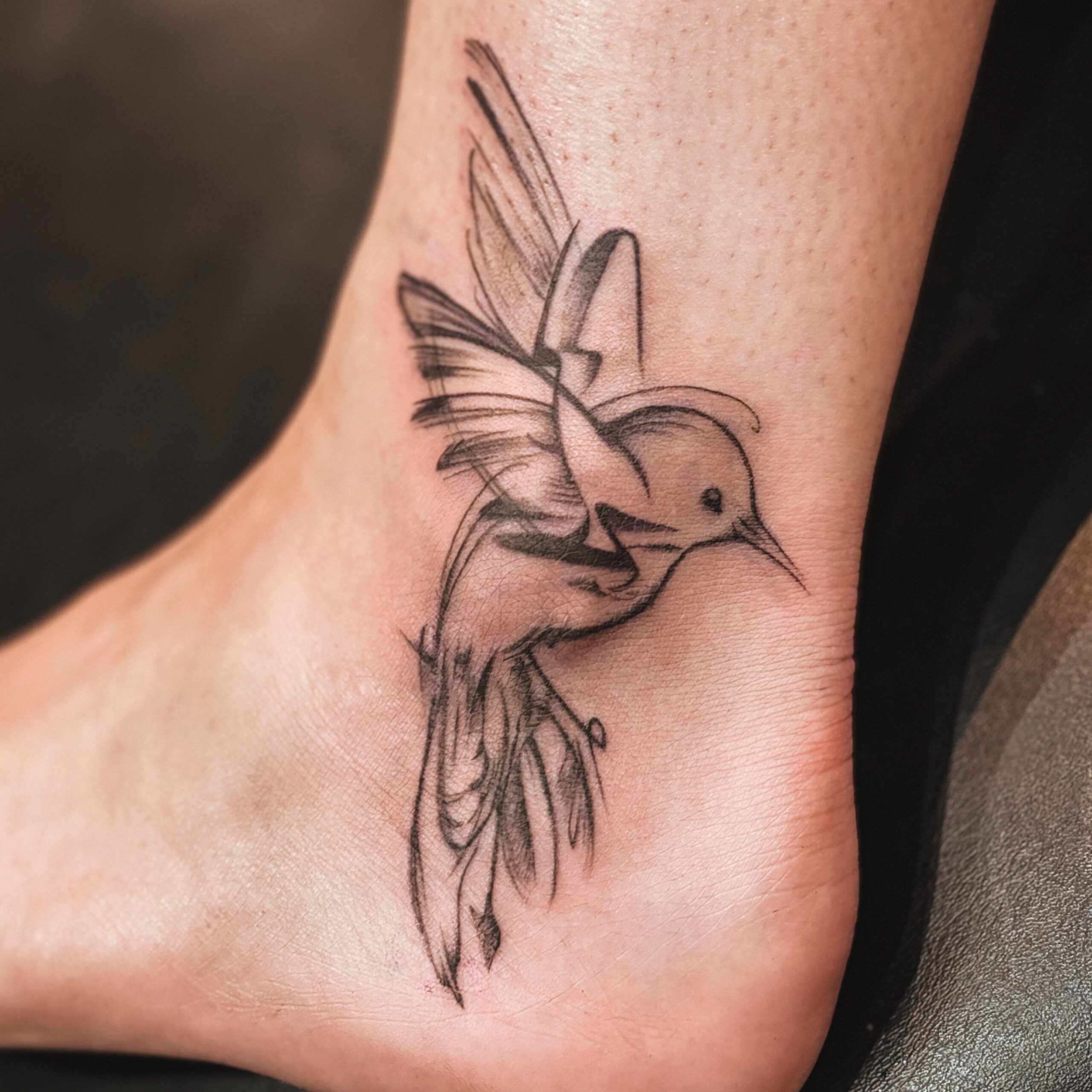 蜂鳥刺青 台中刺青